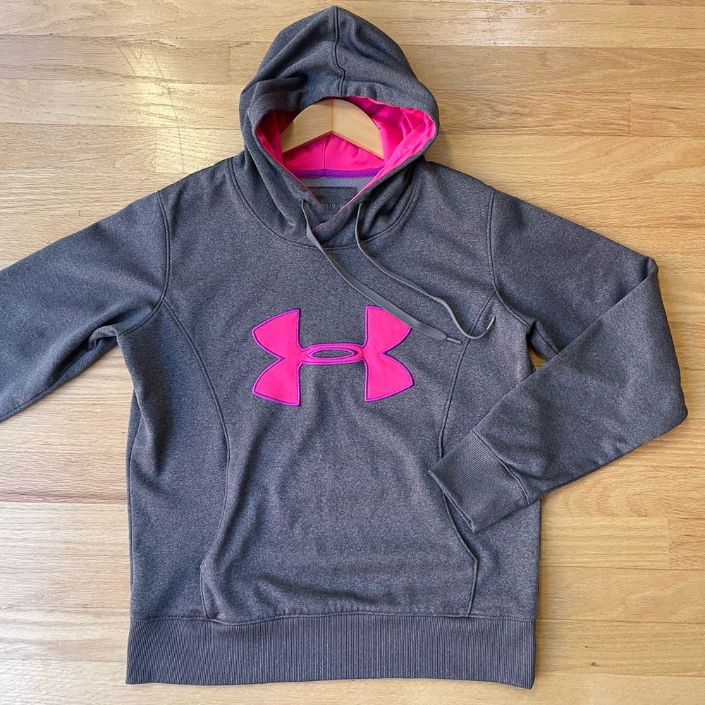 Under Armour ColdGear Hoodie Size Medium in Excellent Condition